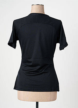 Tricou croială cambrată mâneci scurte negru NIKE femeie