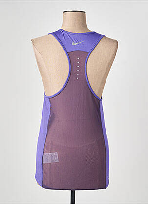 Maiou croială cambrată fără mâneci violet NIKE femeie