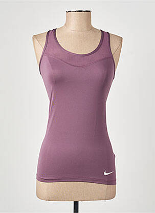 Maiou elasticitate fără mâneci violet NIKE femeie