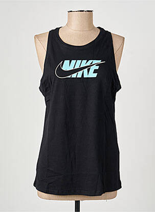 Maiou croială dreaptă fără mâneci negru NIKE femeie