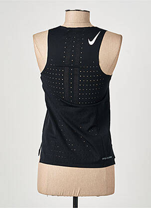Maiou serigrafie flockată fără mâneci negru NIKE femeie
