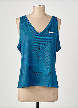 Maiou croială dreaptă fără mâneci albastru NIKE femeie