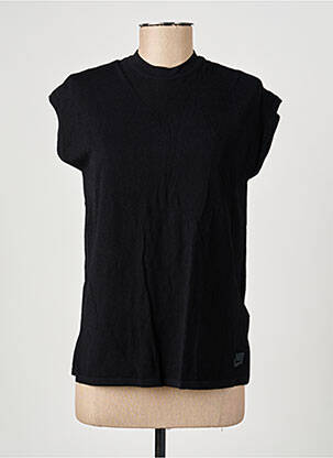 Tricou croială dreaptă mâneci scurte negru NIKE femeie