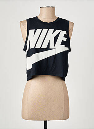 Top mâneci scurte mâneci scurte negru NIKE femeie