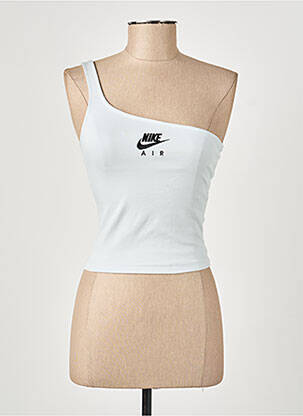 Top elasticitate fără mâneci gri NIKE femeie