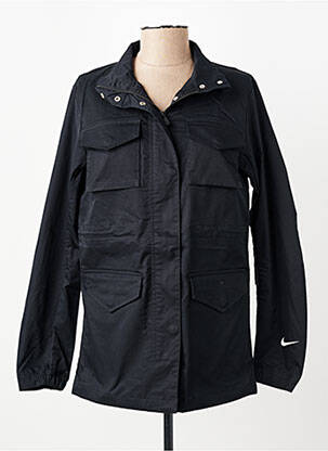 Parka fără glugă fără glugă negru NIKE femeie