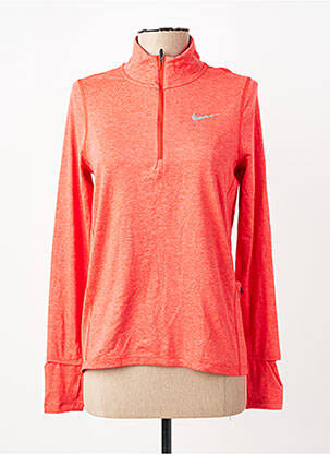 Tricou mâneci lungi mâneci lungi portocalie NIKE femeie