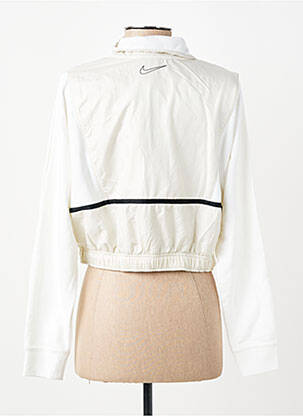 Hanorac elasticitate mâneci lungi bej NIKE femeie
