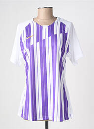 Tricou imprimeu fantezie mâneci scurte alb NIKE femeie