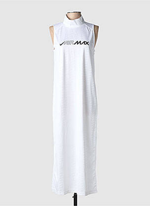 Rochie lungă fără mâneci fără mâneci alb NIKE femeie