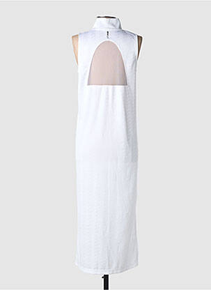 Rochie lungă fără mâneci fără mâneci alb NIKE femeie
