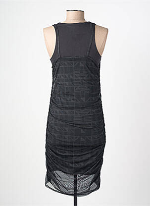 Rochie midi fără mâneci fără mâneci negru NIKE femeie