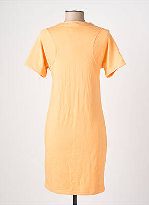 Rochie scurtă mâneci scurte mâneci scurte portocalie NIKE femeie