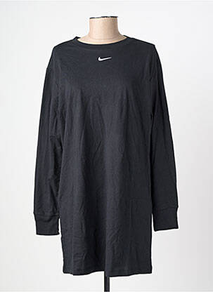 Rochie scurtă mâneci lungi mâneci lungi negru NIKE femeie