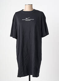 Rochie scurtă mâneci scurte mâneci scurte negru NIKE femeie