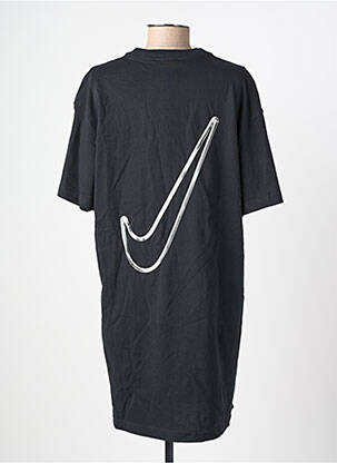 Rochie scurtă mâneci scurte mâneci scurte negru NIKE femeie