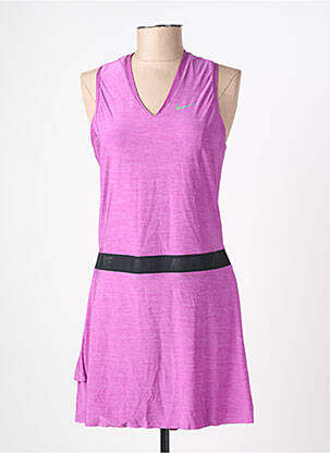 Rochie scurtă fără mâneci fără mâneci violet NIKE femeie