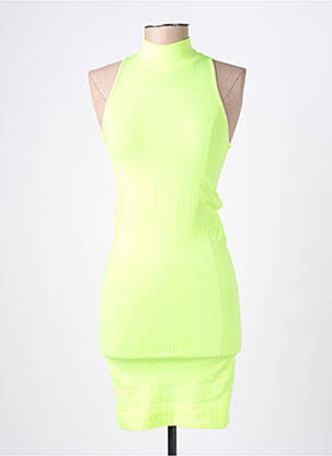 Rochie scurtă fără mâneci fără mâneci galben NIKE femeie
