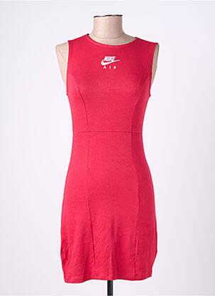 Rochie scurtă fără mâneci fără mâneci roșu NIKE femeie