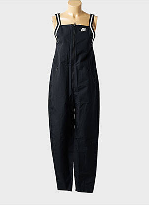 Salopetă-pantalon bretele subțiri bretele subțiri negru NIKE femeie