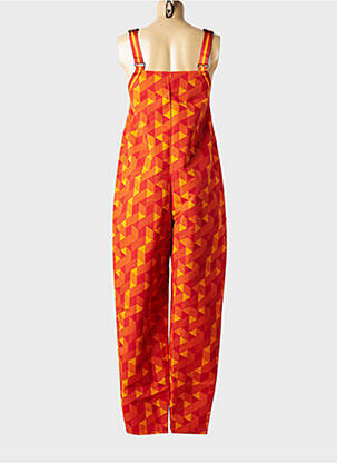 Salopetă-pantalon bretele subțiri bretele subțiri portocalie NIKE femeie