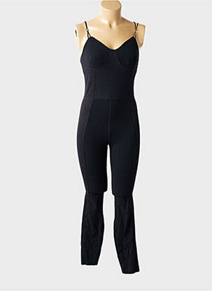 Salopetă-pantalon bretele subțiri bretele subțiri negru NIKE femeie