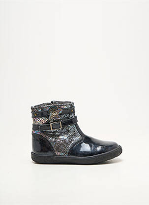 Botine/ghete vârf rotund vârf rotund argintiu NOËL fată