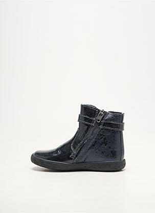 Botine/ghete branț detașabil vârf rotund negru NOËL fată