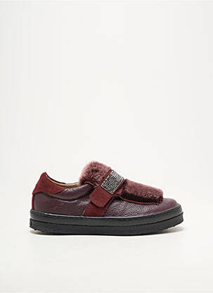 Adidași țesătură satinată vârf rotund violet UNISA fată