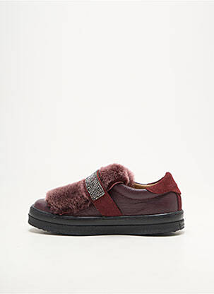Adidași țesătură satinată vârf rotund violet UNISA fată