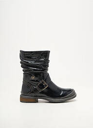 Botine/ghete arcadă plantară chiquet negru STONES AND BONES fată