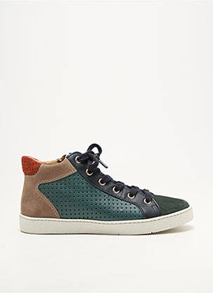 Adidași vârf rotund vârf rotund verde POM D'API băiat