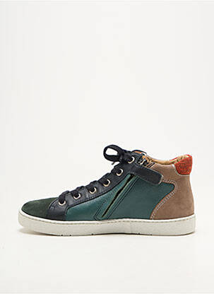 Adidași vârf rotund vârf rotund verde POM D'API băiat