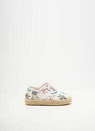 Espadrile vârf rotund vârf rotund alb GIOSEPPO KIDS fată