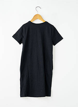 Rochie midi serigrafie mâneci scurte negru NIKE fată