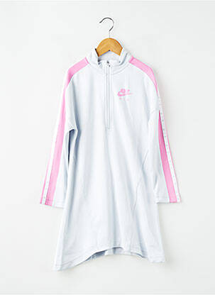 Rochie midi mâneci lungi roz NIKE fată