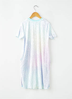 Rochie midi serigrafie mâneci scurte albastru NIKE fată