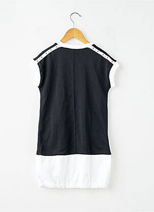 Rochie midi serigrafie mâneci scurte negru NIKE fată