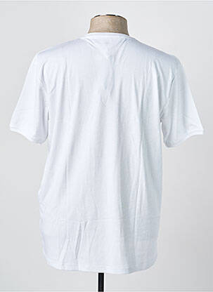 Tricou elasticitate mâneci scurte alb CAMBERABERO bărbat