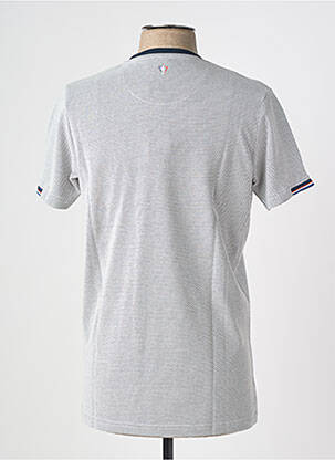 Tricou croială dreaptă mâneci scurte alb CAMBERABERO bărbat