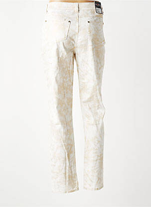 Pantalon slim buzunare bej ANGELIKA femeie