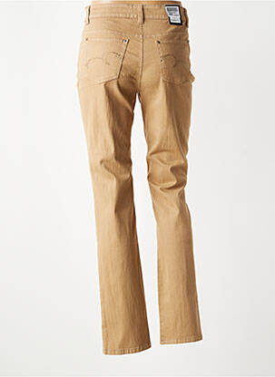 Pantalon slim buzunare bej ANNA MONTANA femeie