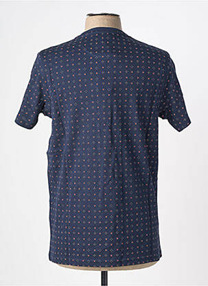 Tricou croială dreaptă mâneci scurte albastru CAMBERABERO bărbat