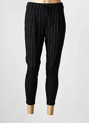Pantalon 7/8 țesătură poplin mărime normală negru VERO MODA femeie
