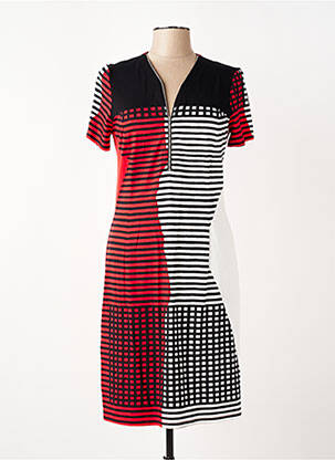 Rochie midi mâneci lungi mâneci lungi roșu MERI & ESCA femeie