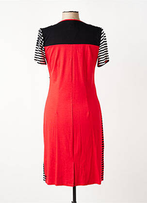 Rochie midi mâneci lungi mâneci lungi roșu MERI & ESCA femeie