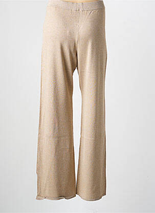 Pantalon larg mărime normală mărime normală auriu VERO MODA femeie
