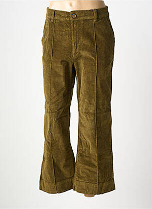 Pantalon drept elasticitate mărime normală verde B.YOUNG femeie