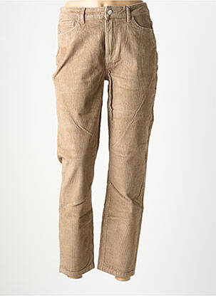 Pantalon drept elasticitate mărime normală maro VERO MODA femeie