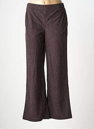 Pantalon larg mărime normală mărime normală maro VERO MODA femeie